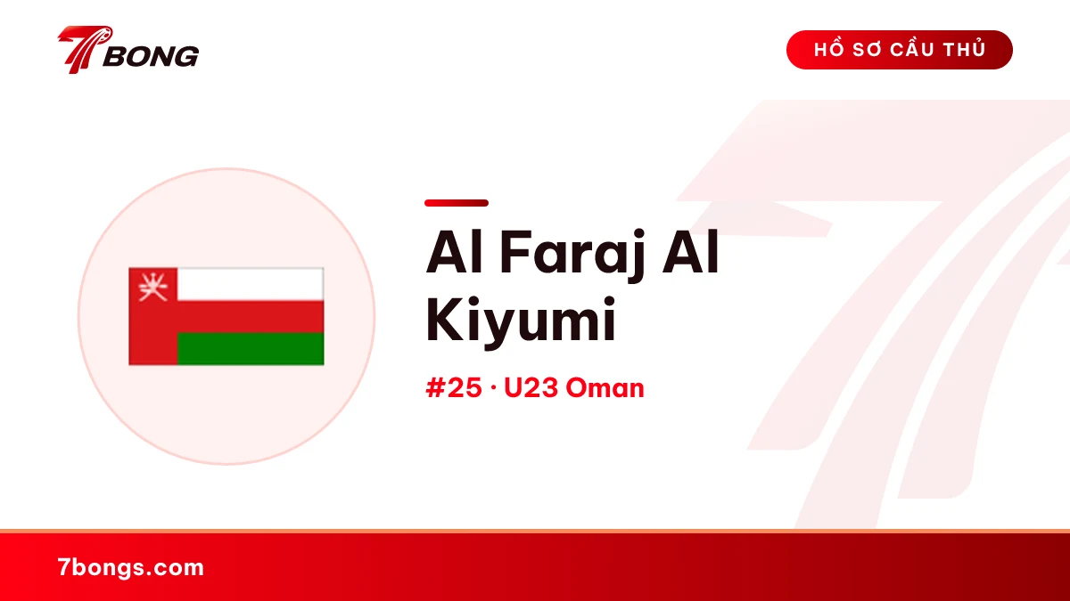Al Faraj Al Kiyumi — U23 Oman