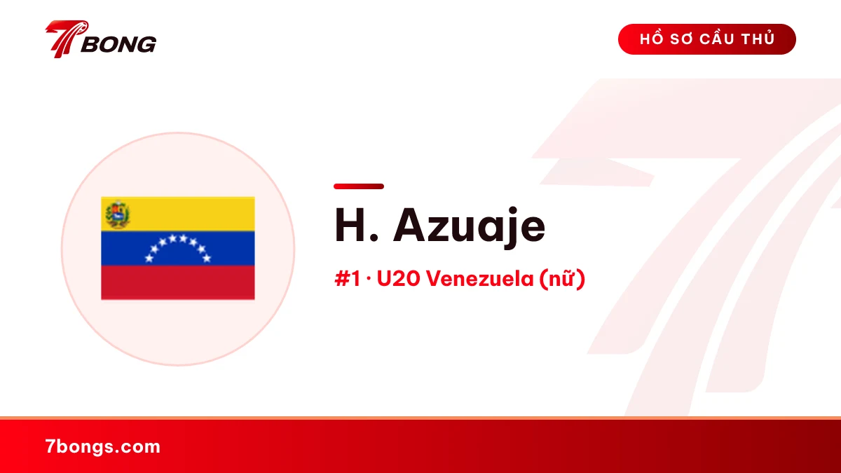 H. Azuaje — U20 Venezuela (nữ)