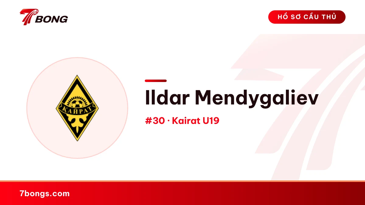 Ildar Mendygaliev — Kairat U19