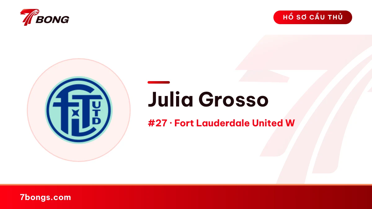 Julia Grosso — Fort Lauderdale United W