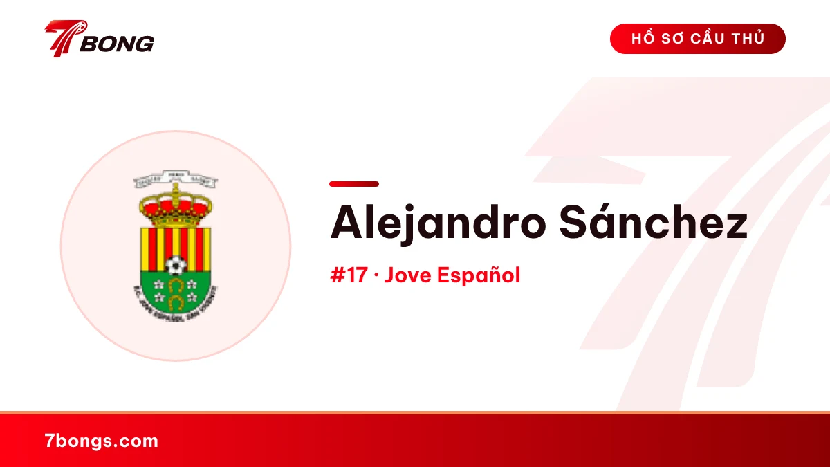 Alejandro Sánchez — Jove Español
