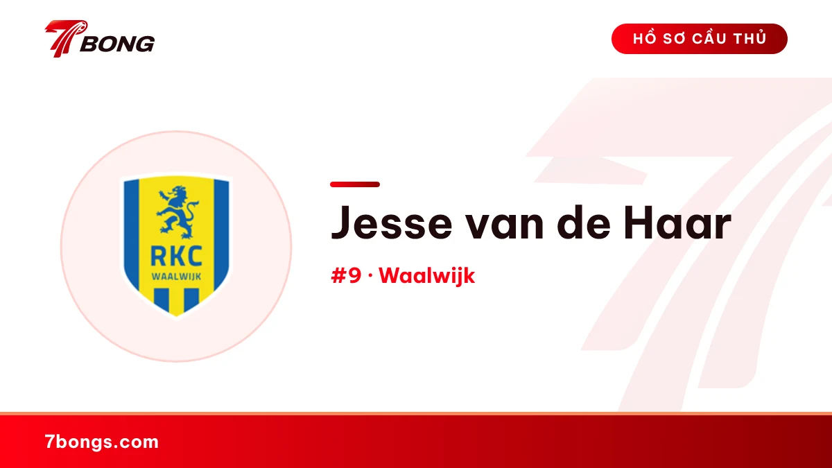 Jesse van de Haar — Waalwijk