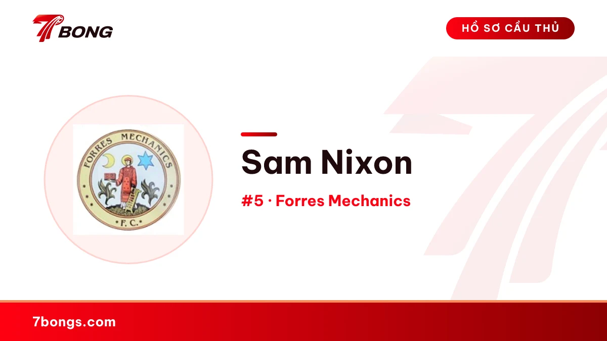 Sam Nixon — Forres Mechanics