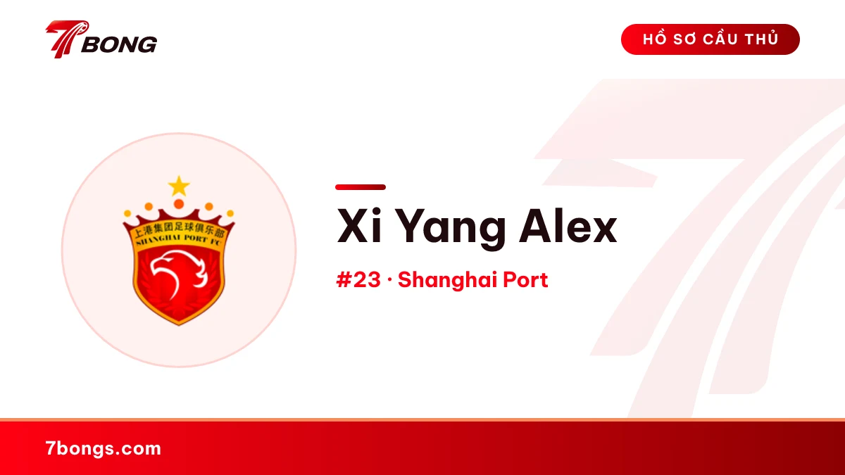 Xi Yang Alex — Shanghai Port