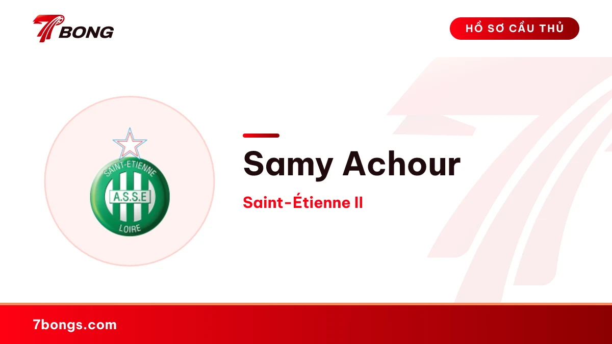 Samy Achour — Saint-Étienne II