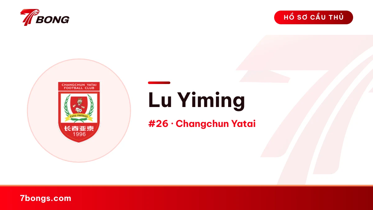 Lu Yiming — Changchun Yatai