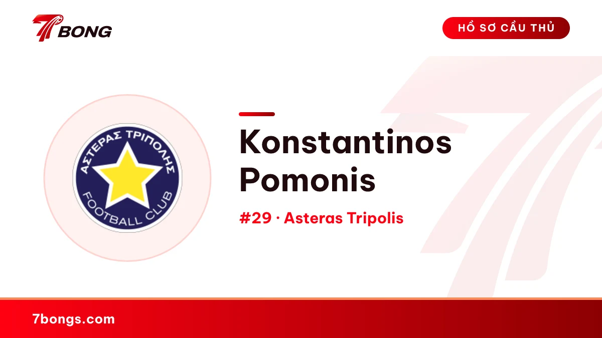 Konstantinos Pomonis — Asteras Tripolis