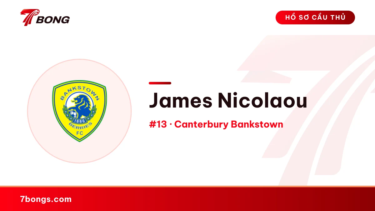 James Nicolaou — Canterbury Bankstown