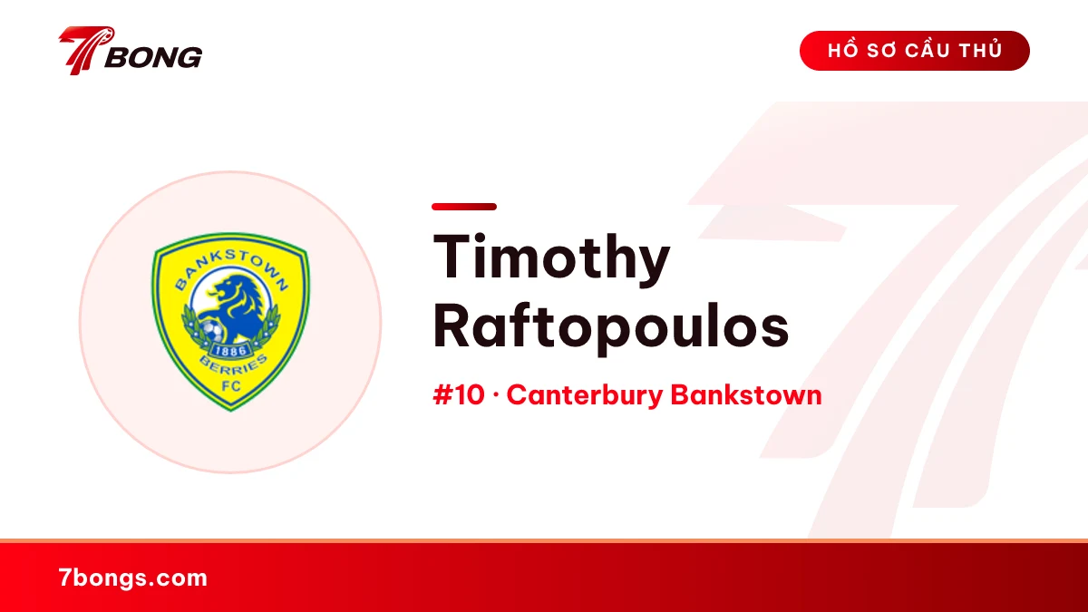 Timothy Raftopoulos — Canterbury Bankstown