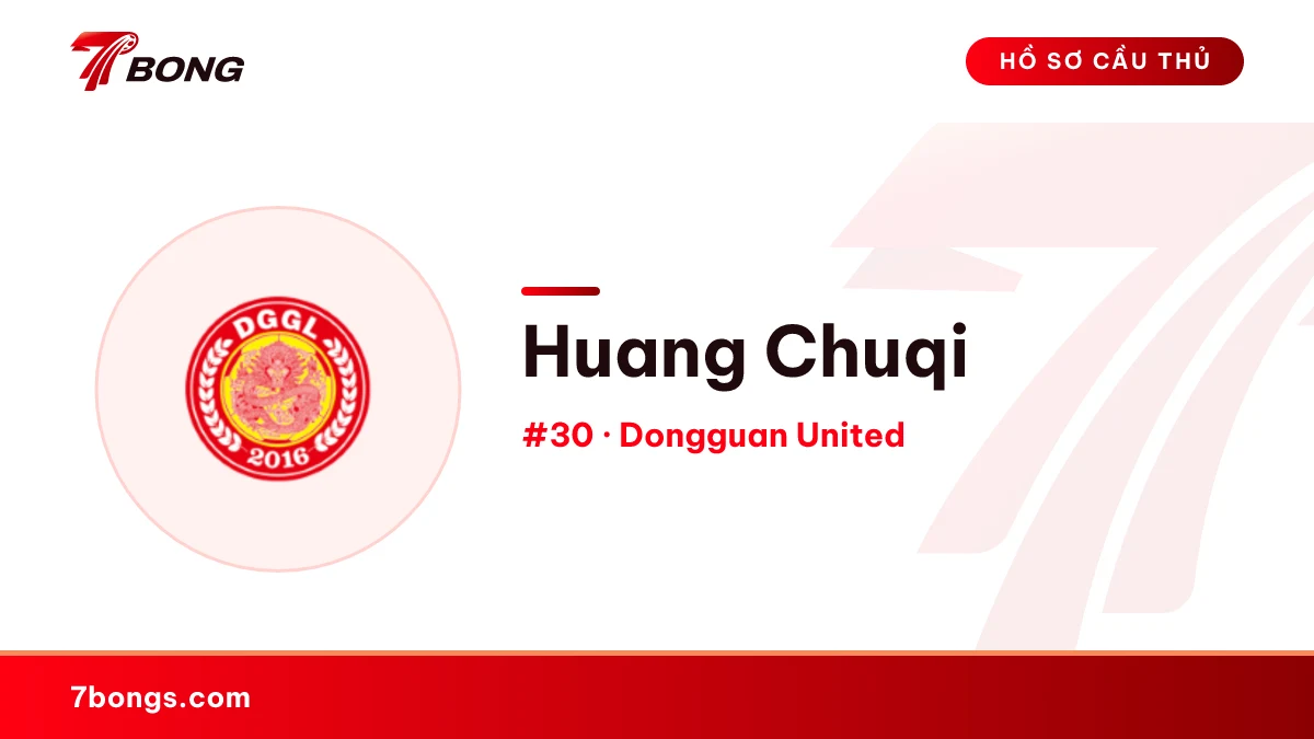 Huang Chuqi — Dongguan United