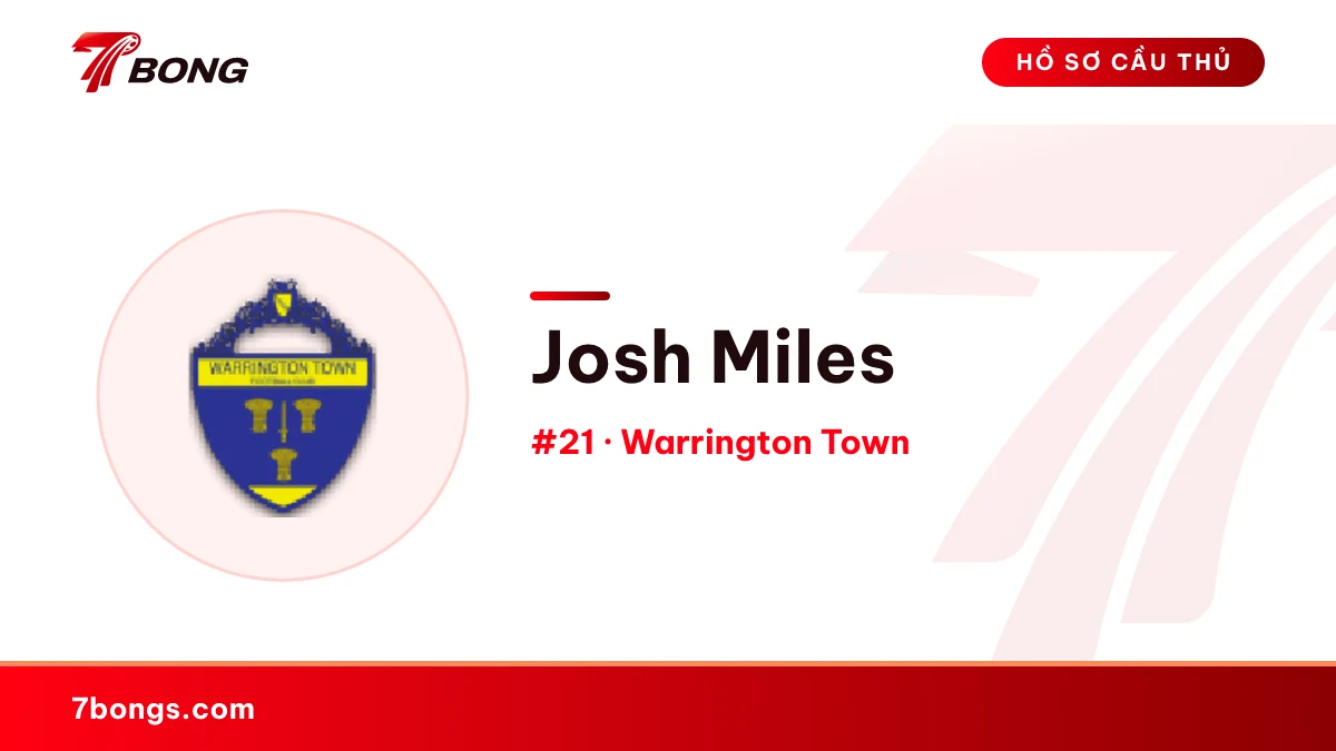 Josh Miles — Warrington Town