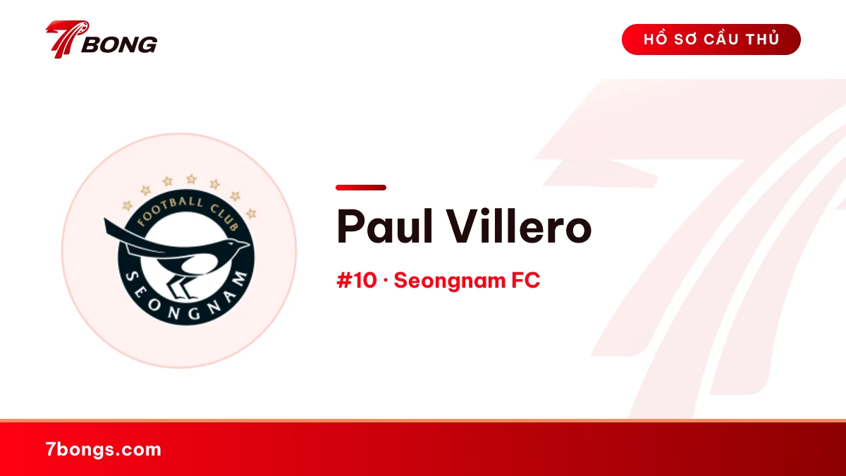 Paul Villero — Seongnam FC