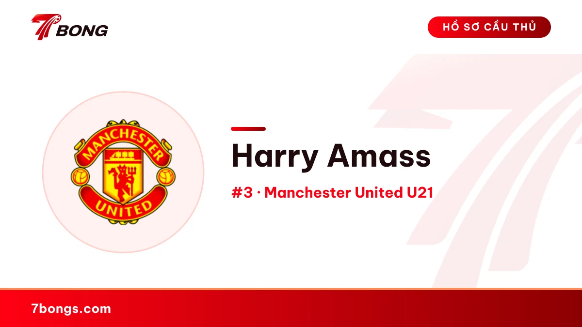 Harry Amass — Manchester United U21