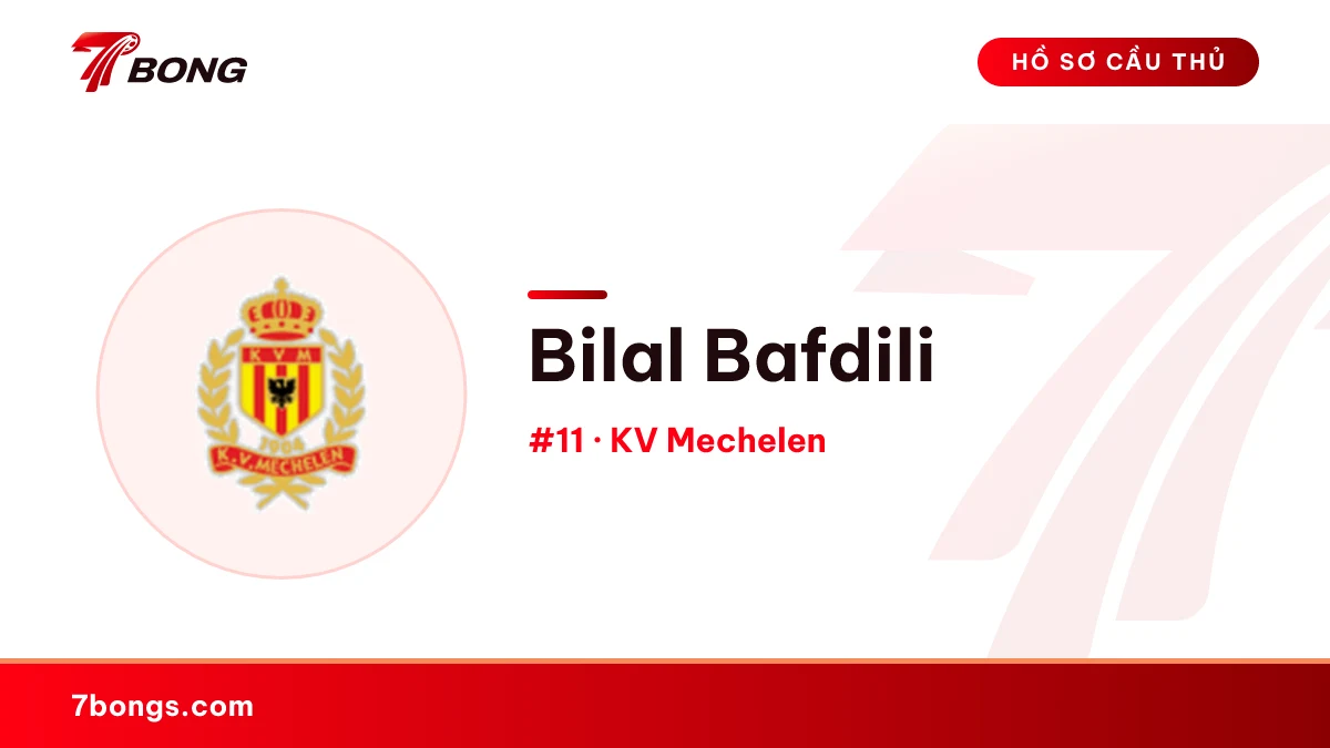 Bilal Bafdili — KV Mechelen