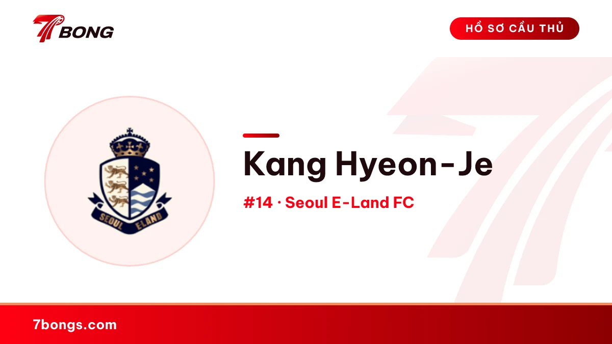 Kang Hyeon-Je — Seoul E-Land FC