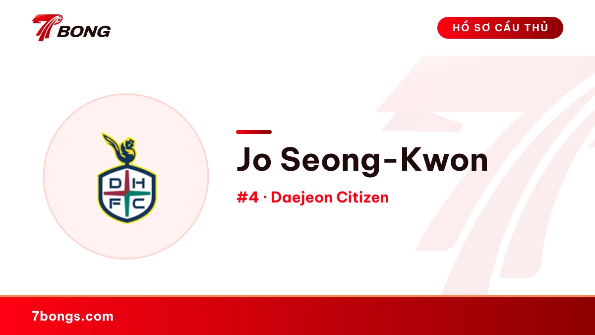 Jo Seong-Kwon — Daejeon Citizen
