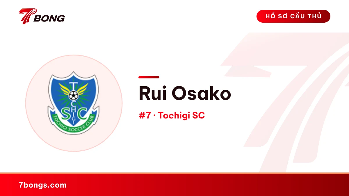 Rui Osako — Tochigi SC