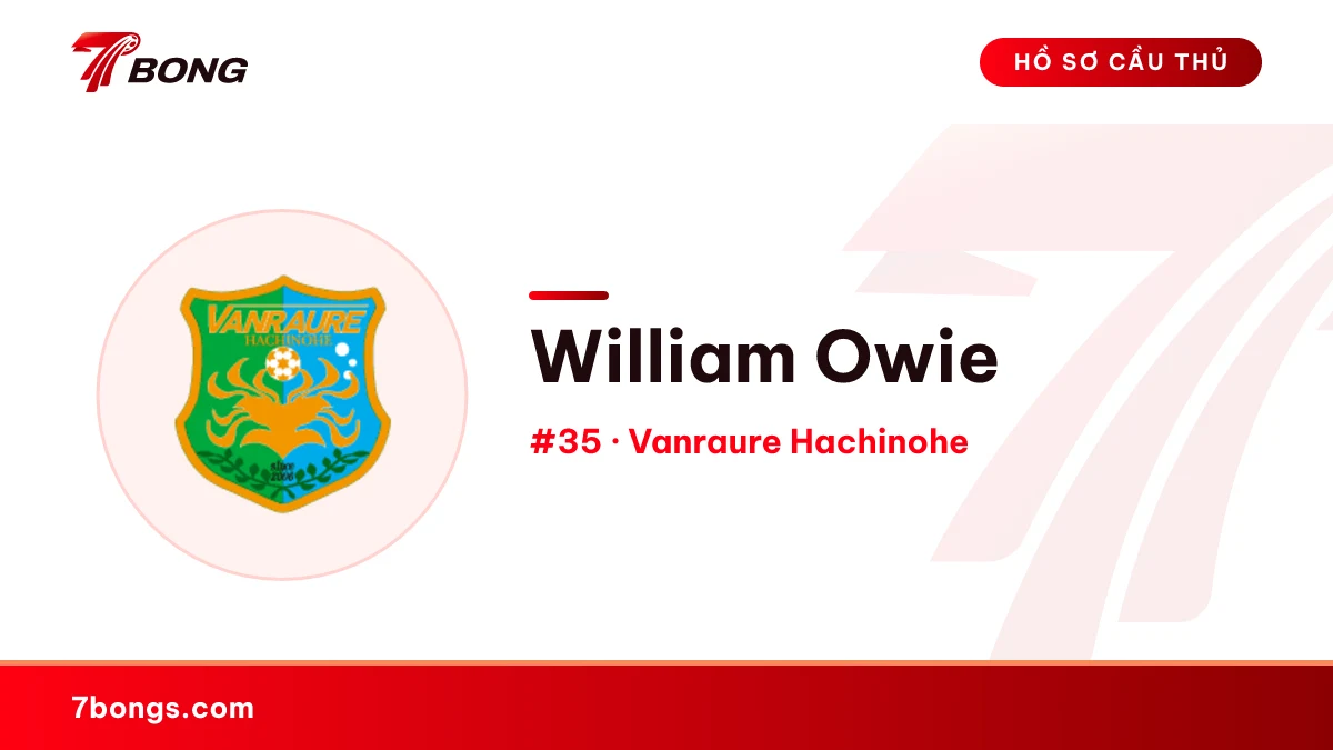 William Owie — Vanraure Hachinohe