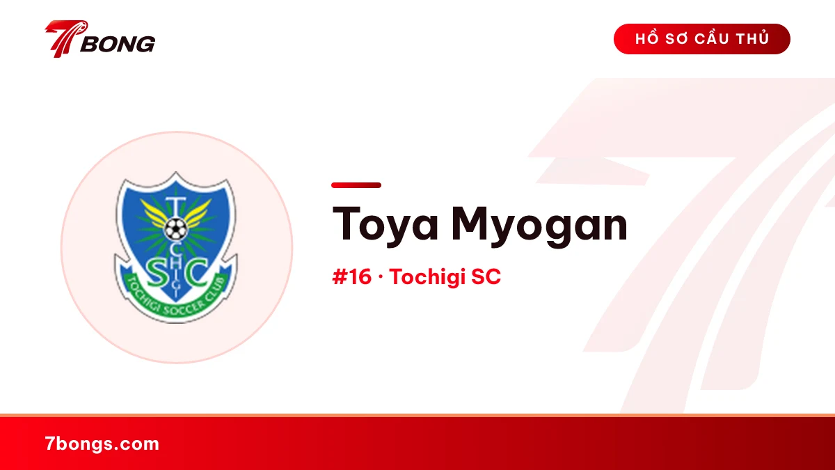 Toya Myogan — Tochigi SC