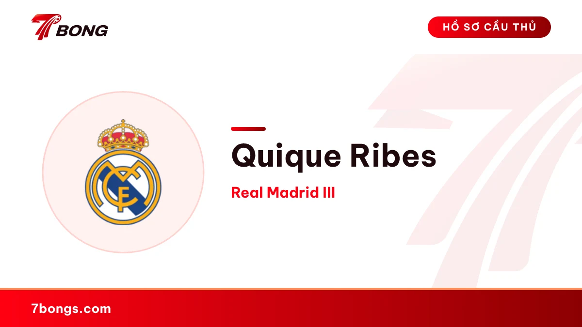 Quique Ribes — Real Madrid III