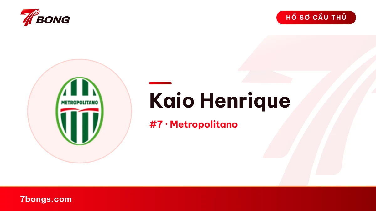 Kaio Henrique — Metropolitano