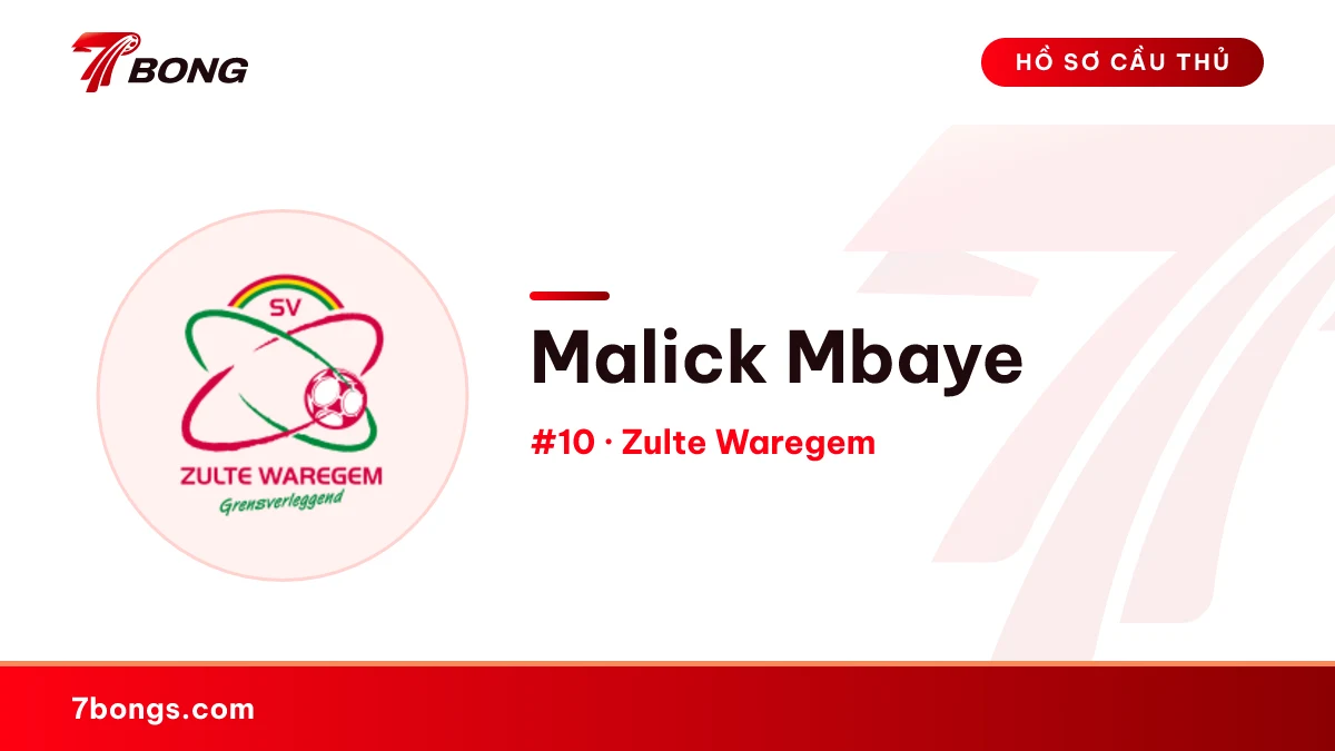 Malick Mbaye — Zulte Waregem