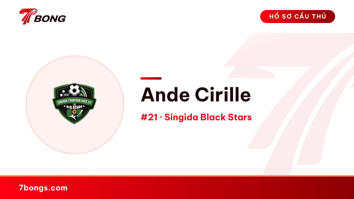 Ande Cirille — Singida Black Stars
