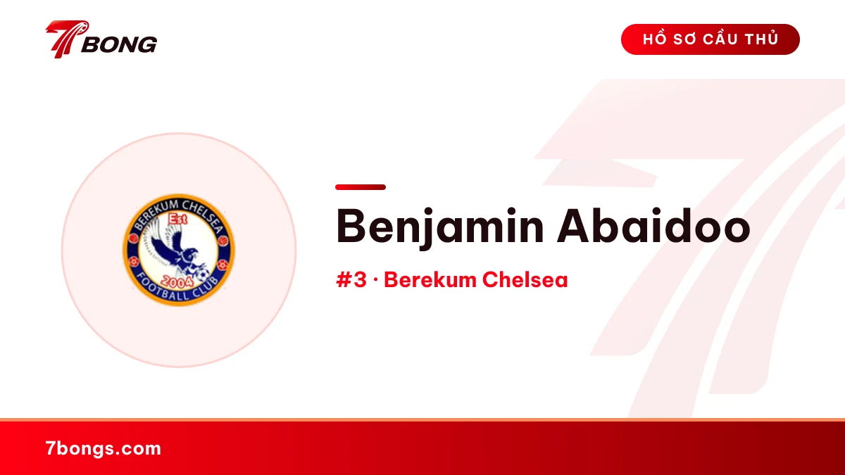 Benjamin Abaidoo — Berekum Chelsea