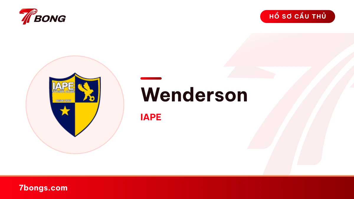 Wenderson — IAPE