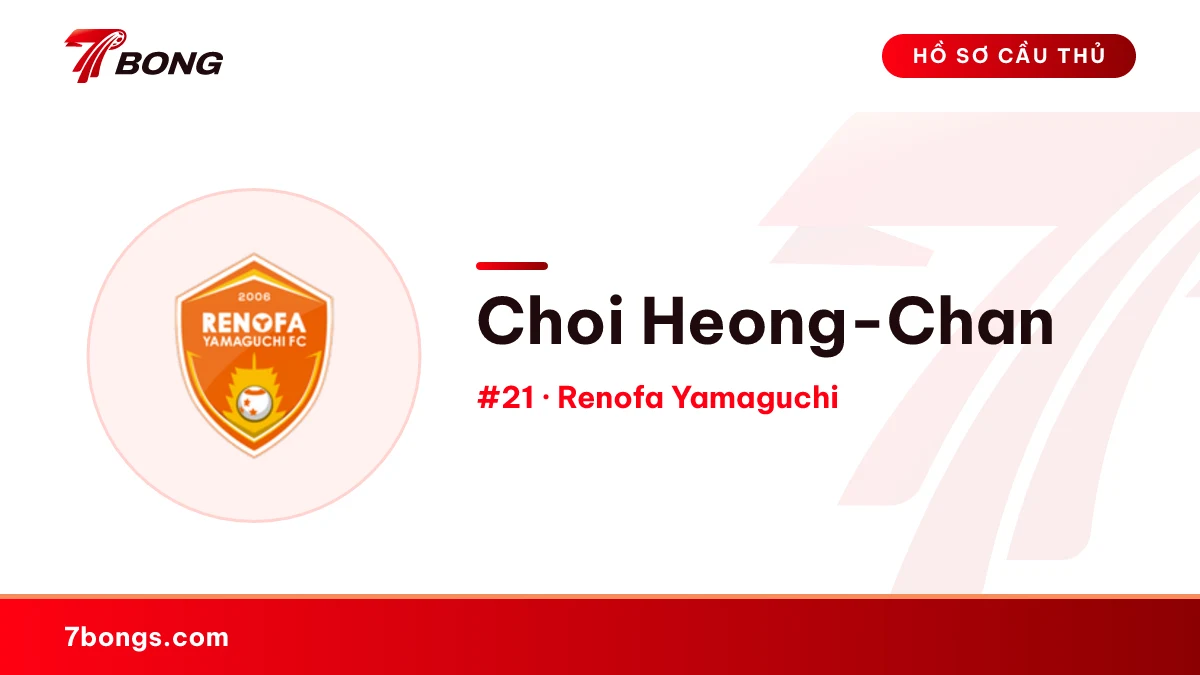 Choi Heong-Chan — Renofa Yamaguchi