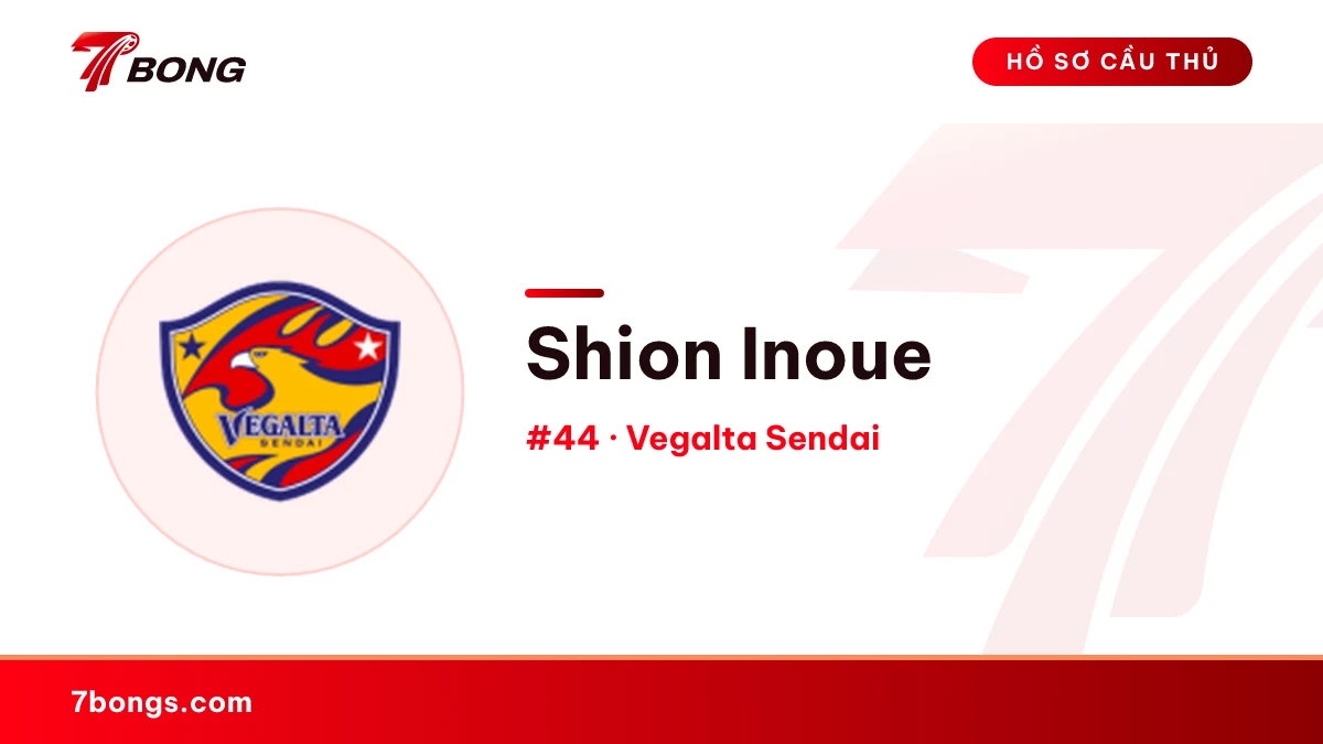 Shion Inoue — Vegalta Sendai