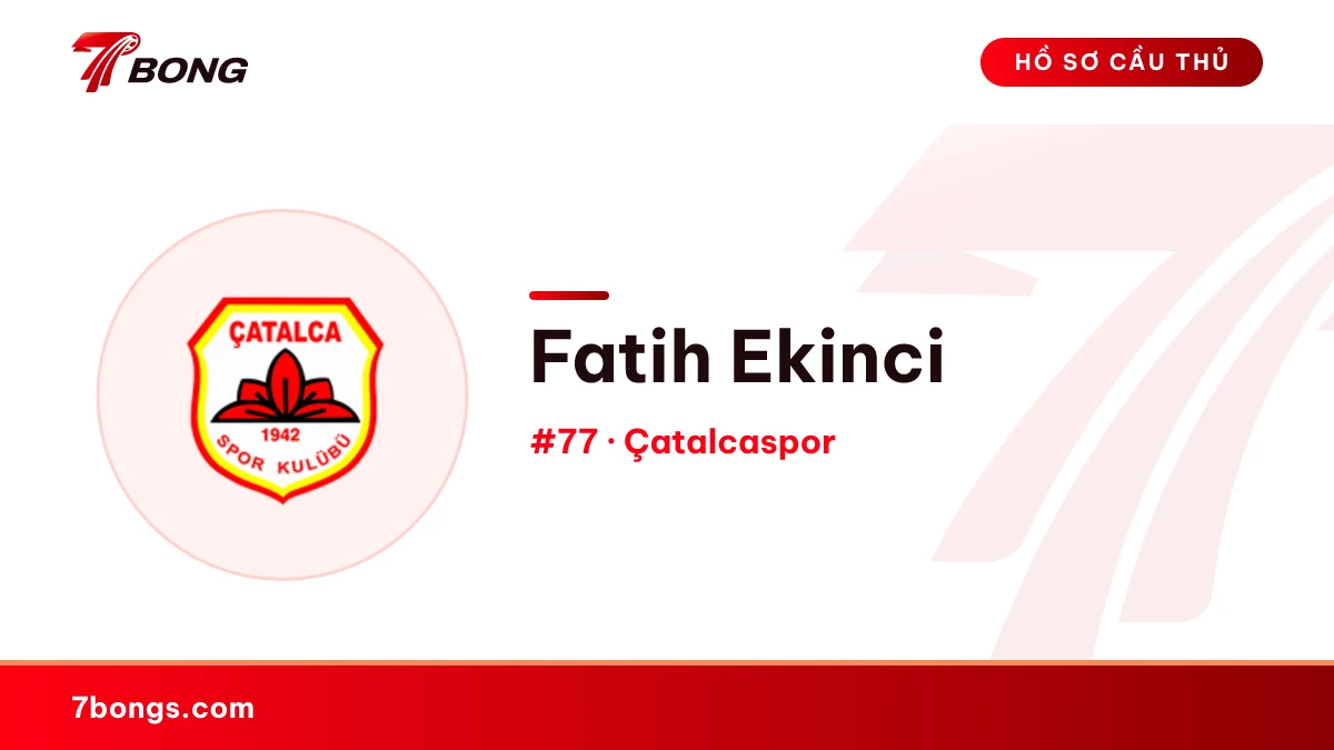 Fatih Ekinci — Çatalcaspor