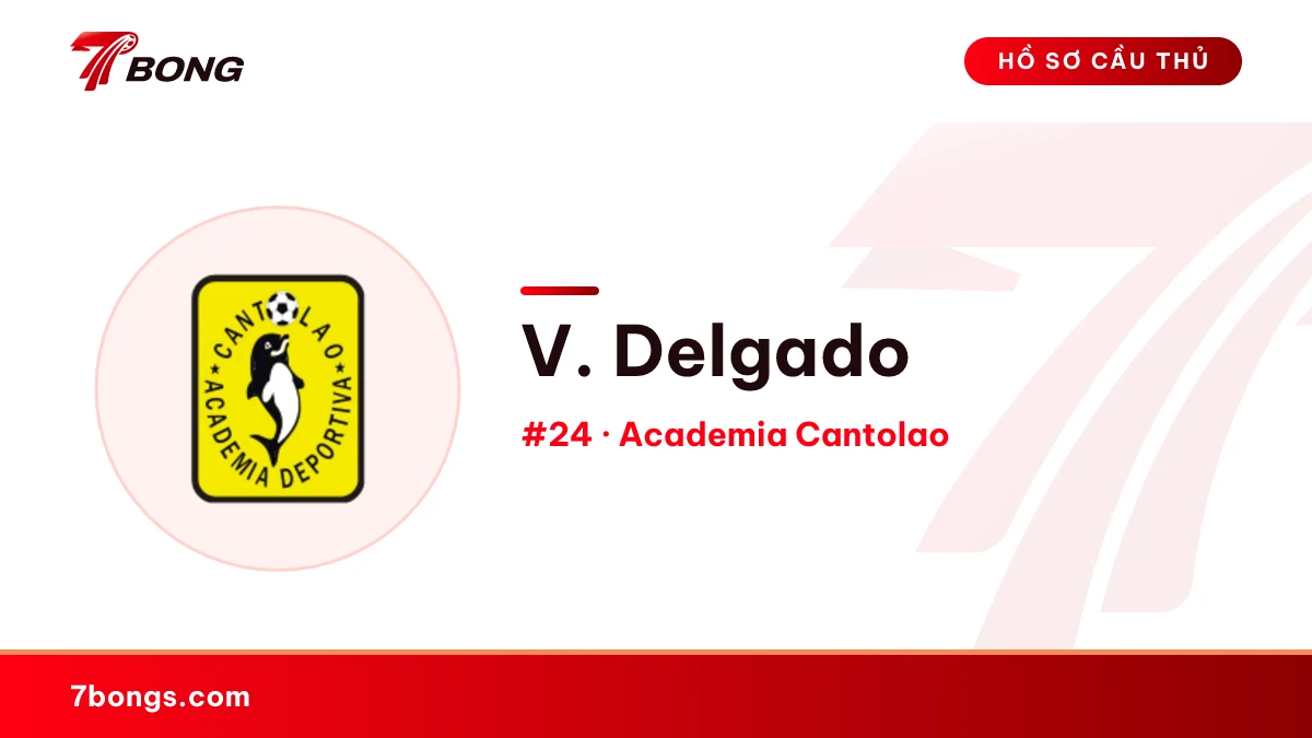 V. Delgado — Academia Cantolao