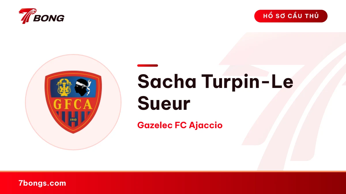 Sacha Turpin-Le Sueur — Gazelec FC Ajaccio