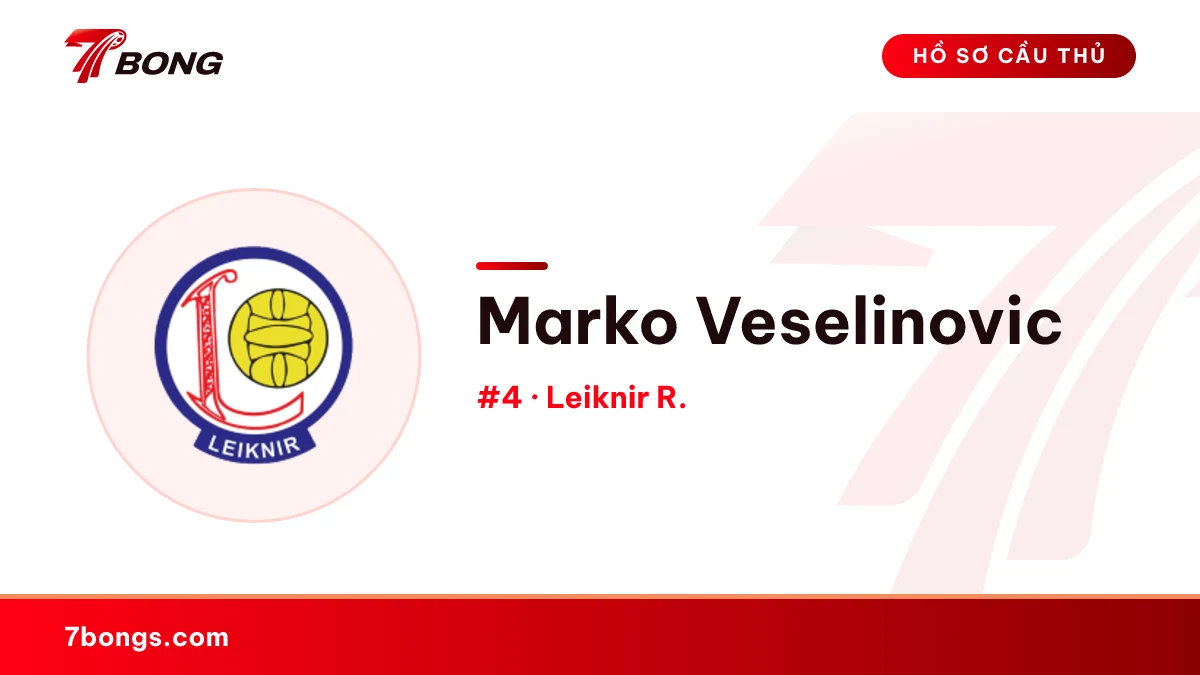 Marko Veselinovic — Leiknir R.