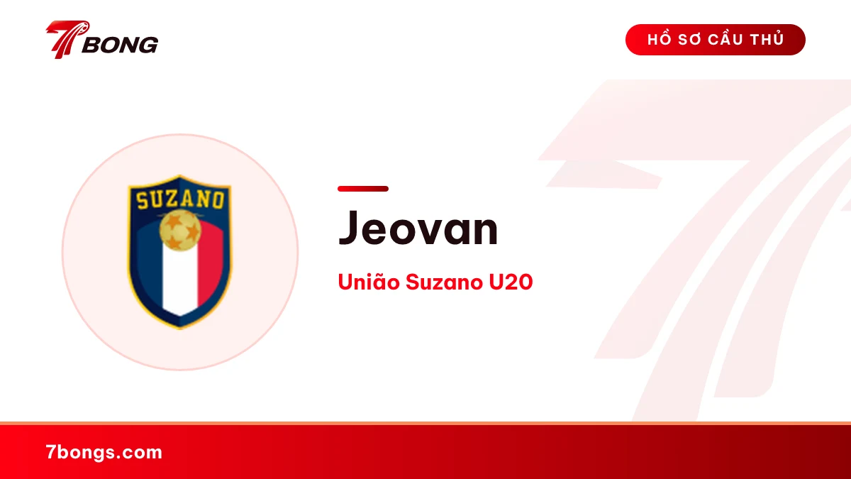 Jeovan — União Suzano U20
