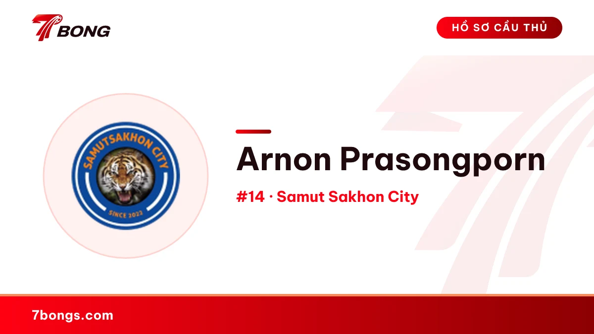 Arnon Prasongporn — Samut Sakhon City