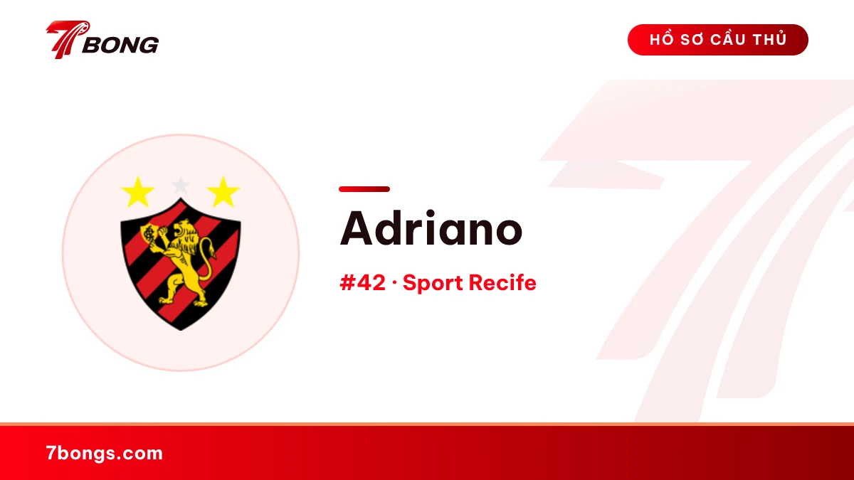 Adriano — Sport Recife