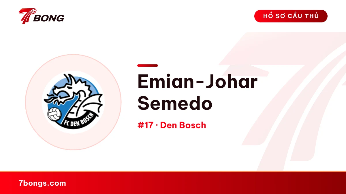Emian-Johar Semedo — Den Bosch