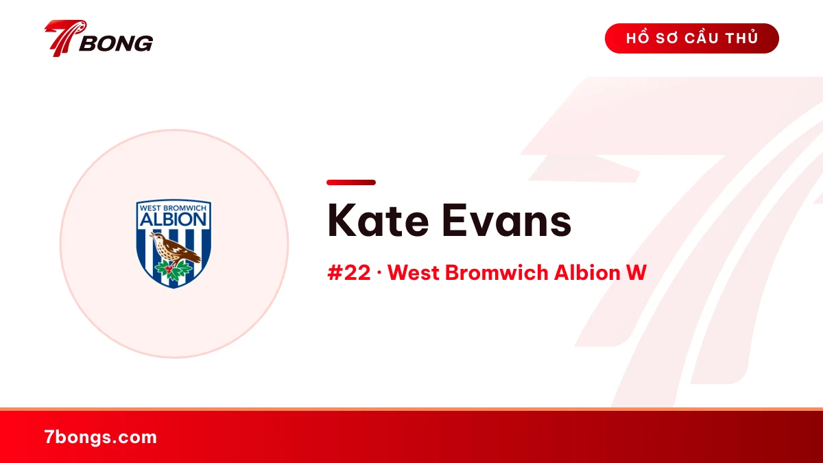 Kate Evans — West Bromwich Albion W