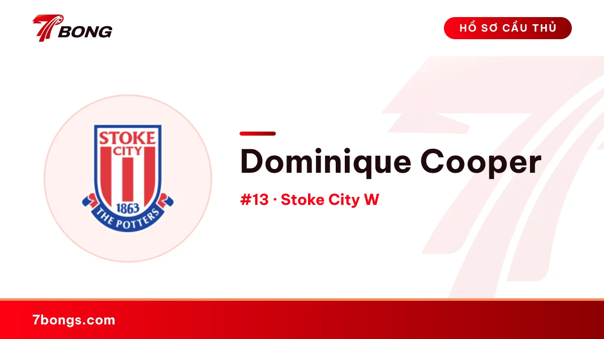 Dominique Cooper — Stoke City W