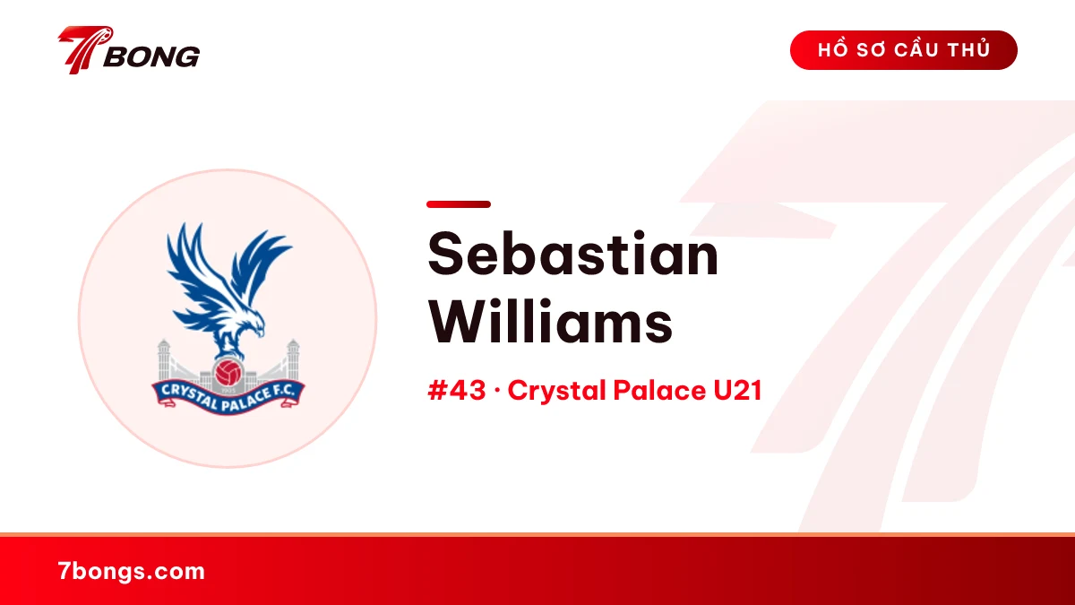 Sebastian Williams — Crystal Palace U21