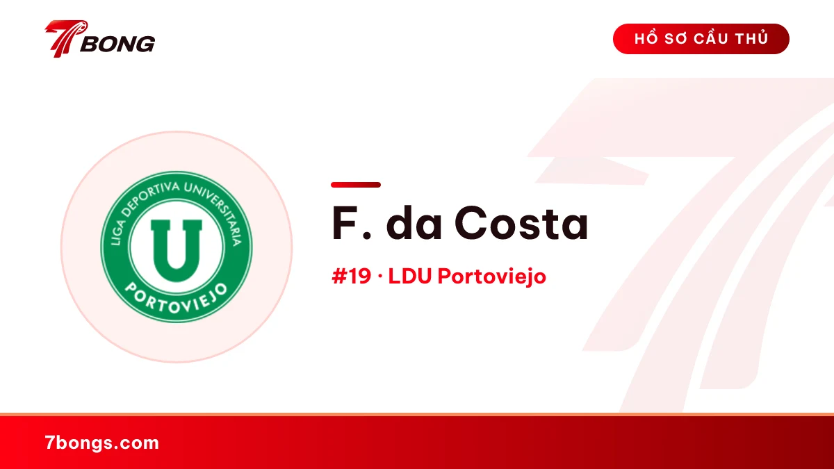 F. da Costa — LDU Portoviejo