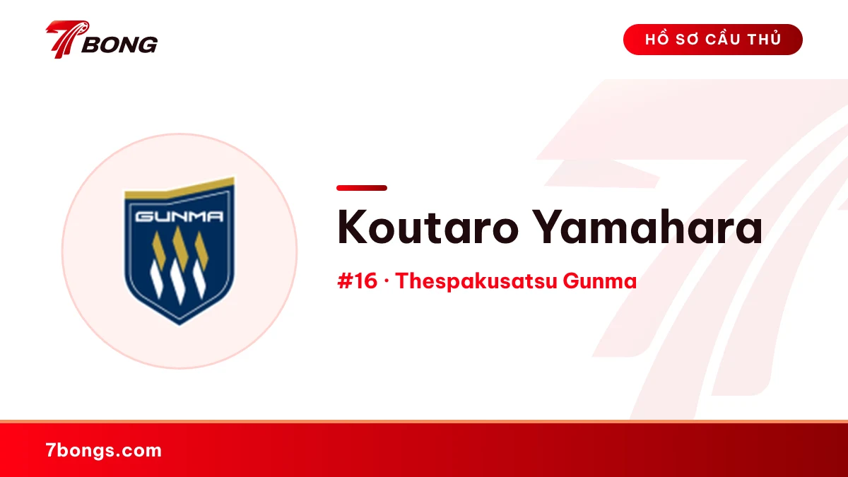 Koutaro Yamahara — Thespakusatsu Gunma