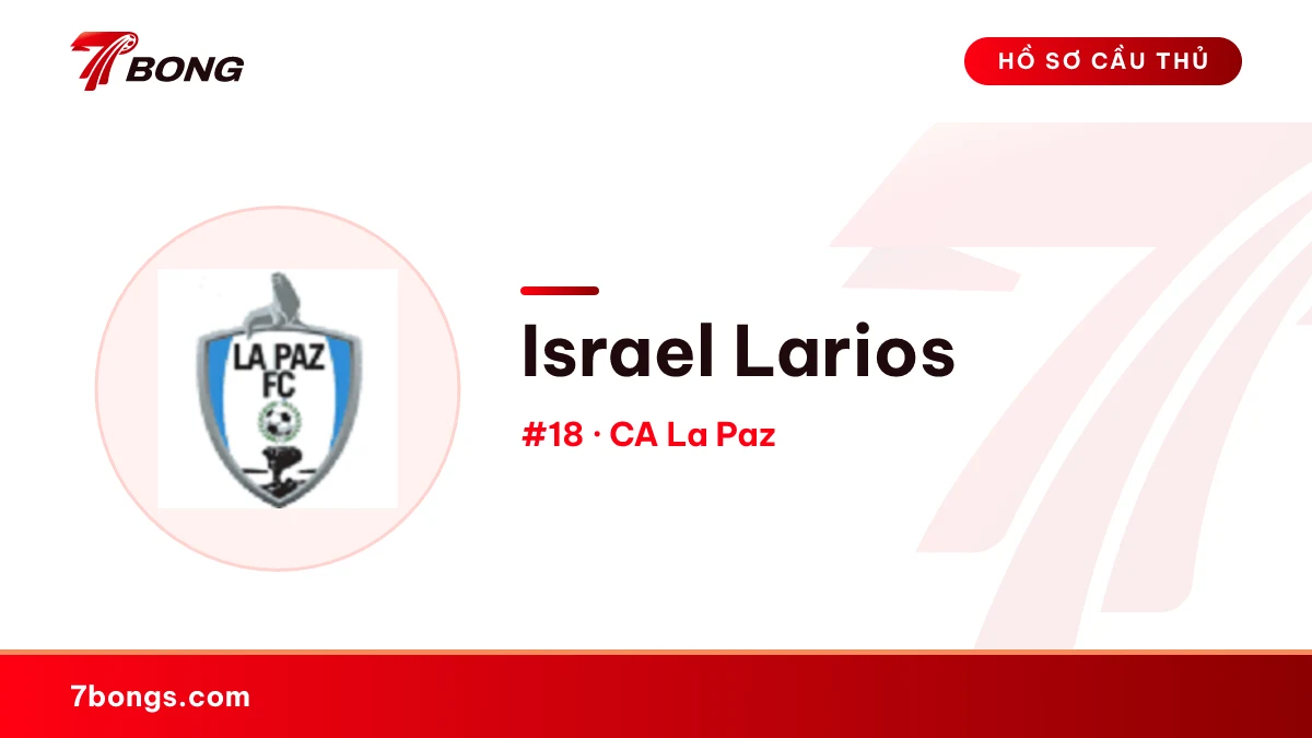 Israel Larios — CA La Paz