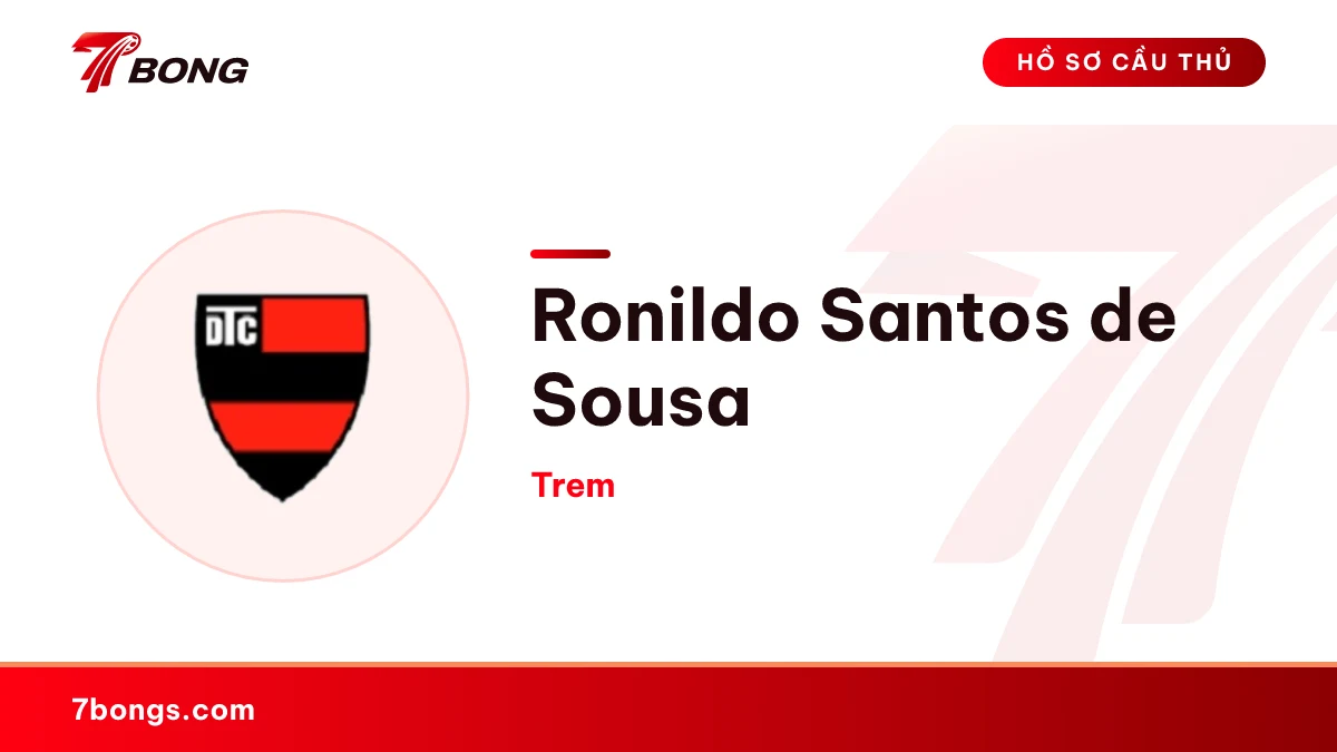Ronildo Santos de Sousa — Trem