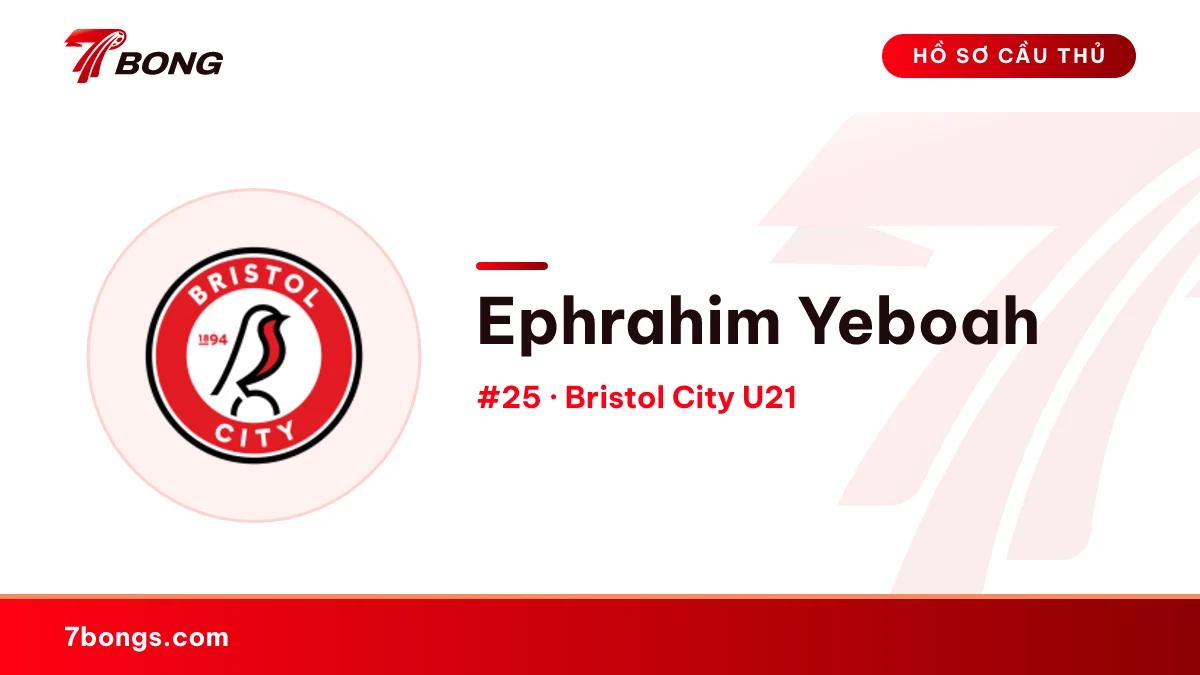 Ephrahim Yeboah — Bristol City U21