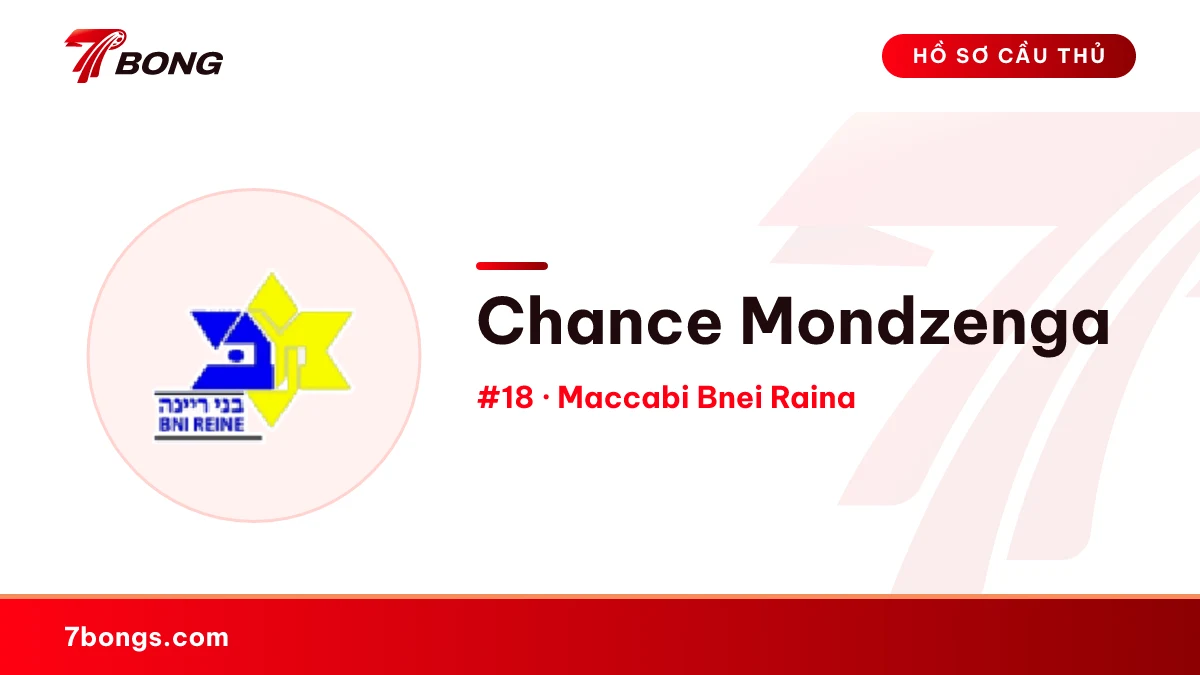 Chance Mondzenga — Maccabi Bnei Raina