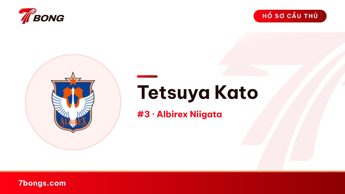 Tetsuya Kato — Albirex Niigata