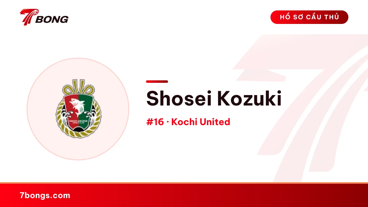 Shosei Kozuki — Kochi United